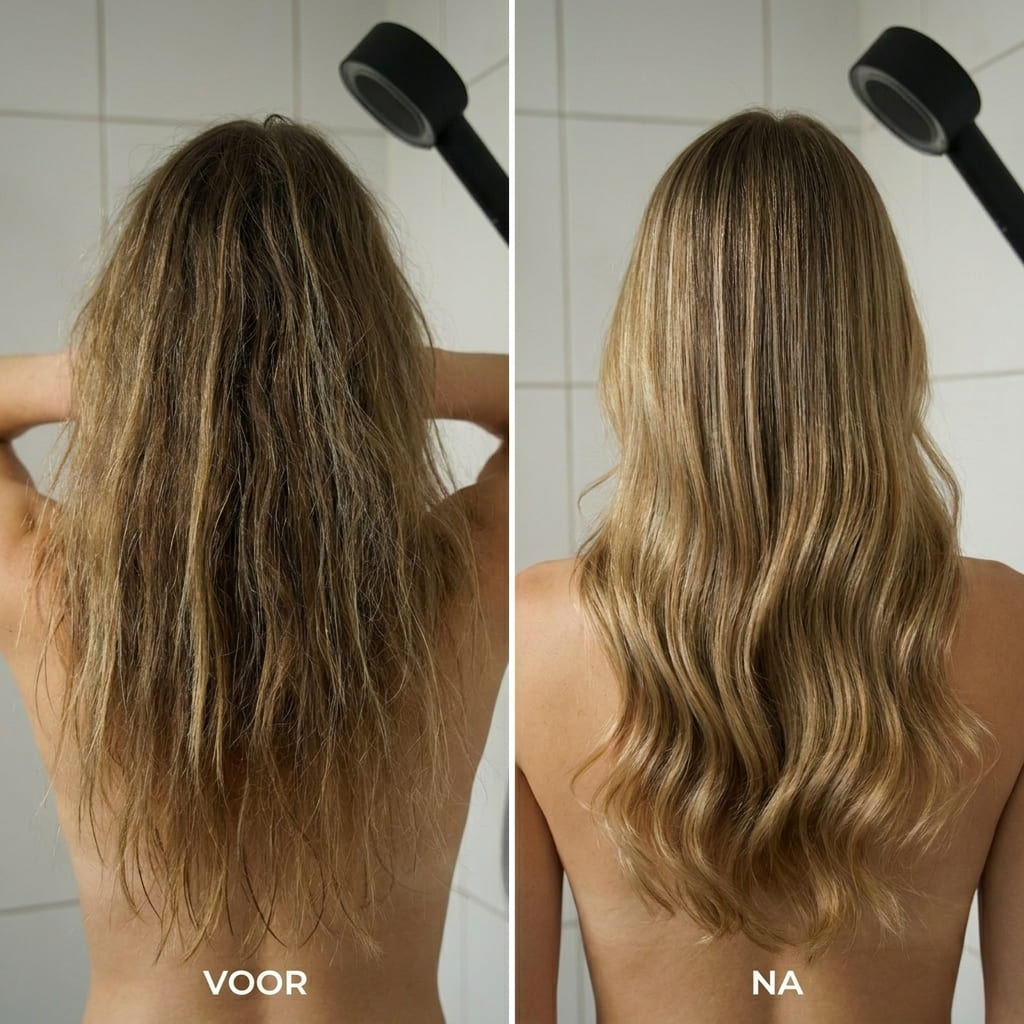 Douchen met Klense douchekop
